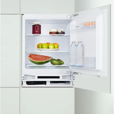 Amica Unterbau-Kühlschrank UVKSS 351 911 | 135l Vollraum | Festtür | Inverter | Abtauautomatik | 82cm | Energieklasse D