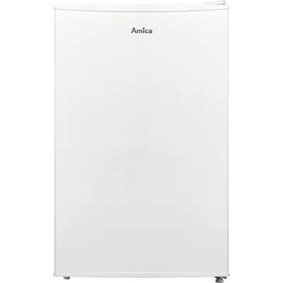 Amica Tischkühlschrank VKS 351 151 W | Vollraum Kühlschrank 93l | LED-Beleuchtung | Abtauautomatik | 86,4cm hoch | Weiß