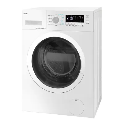 Amica Waschmaschine WA 474073 | Frontlader 7 kg | 1400 U/min | Energieklasse A | Aquastop | 16 Programme | Weiß