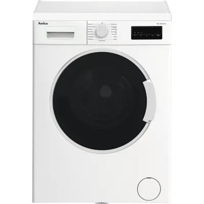 Amica Waschmaschine UWA 484 041 Frontlader 8 kg | 1400 U/min | Energieklasse A | SteamTouch | Aquastop | weiß