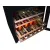 Bild: Amica Einbau-Weintemperierschrank WK 341 210 S | 90l | 40 Flaschen | 1 Temperaturzone | LED | Holzablagen | schwarz