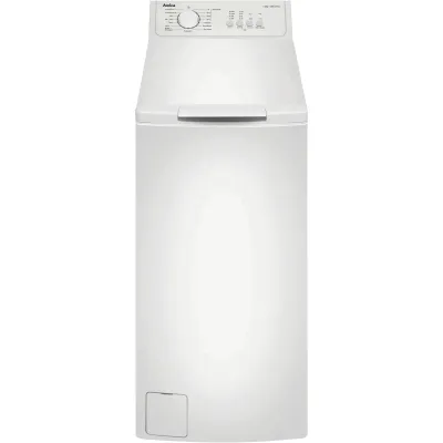 Amica Waschmaschine Toplader WT 472 720 | 7 kg | 1200 U/min | Energieeffizienzklasse A | 15 Programme | Aquastop | weiß