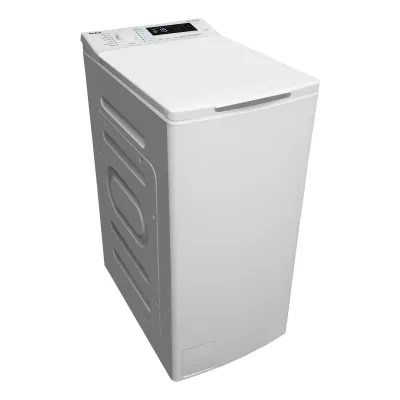 Amica Waschmaschine Toplader WT 483 710 | 8 kg | 1300 U/min | Energieeffizienzklasse A | 16 Programme | Aquastop | Weiß