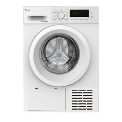 Amica Wärmepumpentrockner WTP 482 000 | 8 kg | 16 Programme | Knitterschutz | LED-Trommelbeleuchtung | weiß