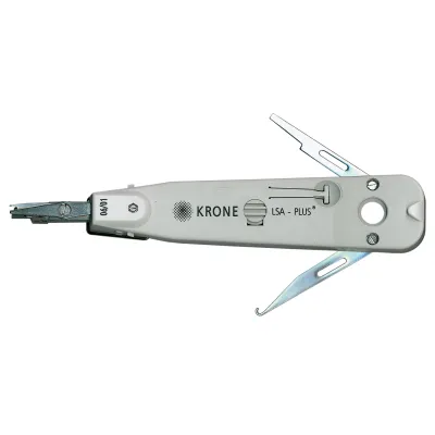 EFB LSA-Anlegewerkzeug 39951.1 | Sensor-Technologie | für LSA-PLUS & RJ45 | Schneid- & Sperrvorrichtung | grau