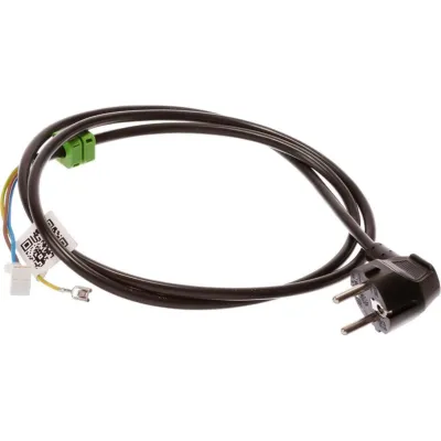 Anschlusskabel 0,75qmm ,1,51m lang mit schukosteck nach ce 71 norm vii 16a250v