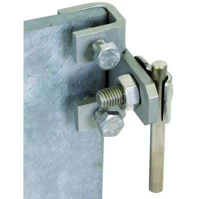 DEHN Anschlussklemme 372219 | für Stahlträger | 6-10 mm Rundleiter | 3-18 mm Klemmbereich | Edelstahl V2A