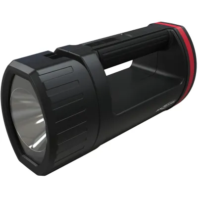 Ansmann Handscheinwerfer HS5R LED | 420 Lumen | 500m Reichweite | Magnetfuß | Blinkfunktion | Akku 2600mAh | schwarz