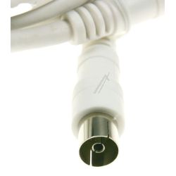 Antennenkabel 3,5m Klasse A gerade weiß für Fernsehen & Telefonie Com [Herstelle