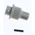 Bild: Antriebs-Motor mit Stift für Küchenmaschine & Mixer DeLonghi KW717137 Poelie, An