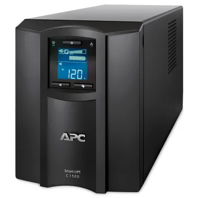 APC USV-Anlage SMC1500IC Smart-UPS C 1500VA 900W Tower | Line-Interaktiver Betrieb | 230V | LCD | SmartConnect | Schwarz