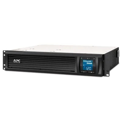 APC USV-Anlage SMC1500I-2UC | Smart-UPS C 1500VA 900W | Rackmount 2HE | Line-Interactive | LCD | 230V | Schwarz