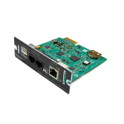 APC USV Netzwerkmanagementkarte AP9641 | UPS Network Management Card | SNMP/Web | PowerChute | Temperatursensor