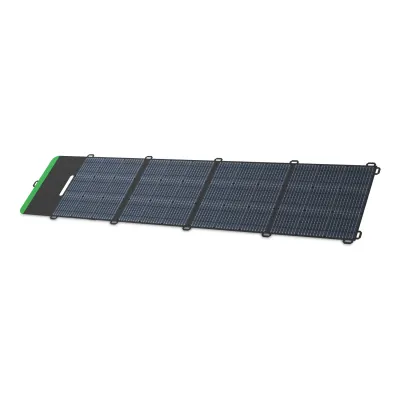 Schneider Electric Photovoltaik-Modul PSP200 | Solar Panel 200W | Monokristallin | faltbar | mit Tragetasche | schwarz