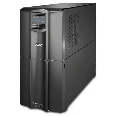 APC USV-Anlage Smart-UPS SMT2200IC | 2200VA 1980W | Line-Interaktiv | Tower | Sinuswelle | 8xC13 | LCD | 230V | Schwarz