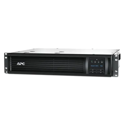 APC USV-Anlage SMT750RMI2UC | Smart-UPS Rack 2U | 750VA 500W | Line-Interaktiv | 230V | 4x C13 | SmartConnect | schwarz