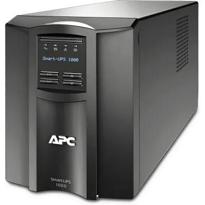 APC USV-Anlage Smart-UPS SMT1000IC 1000VA 700W | Line-Interaktiv | SmartConnect | Tower | 8x C13 | 230V | schwarz