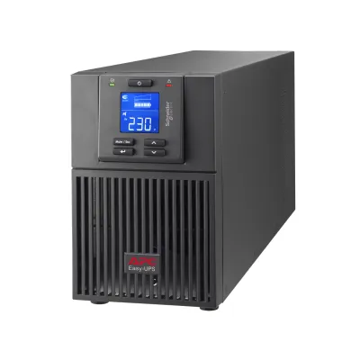 APC Easy UPS On-Line SRV1KI-E USV-Anlage | 1000VA/900W | 230V | Tower | Netzwerkschnittstelle | USB | Schwarz