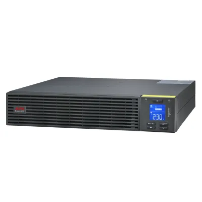 APC USV-Anlage Easy UPS On-Line SRV2KRIRK-E | 2000VA 1600W Rackmontage | 2HE | 230V | 4x IEC C13 | LAN-fähig | Schwarz