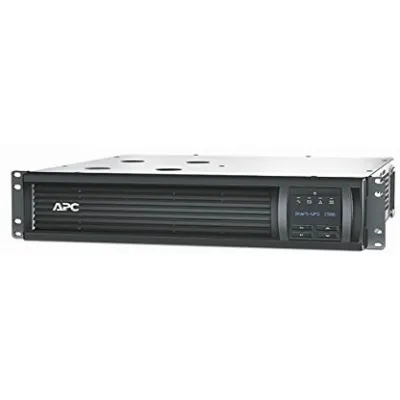 APC USV SMT1500RMI2UNC Smart-UPS 1500VA | Rackmount 2U | Netzwerkmanagementkarte | Line-Interactive | 230V | Schwarz