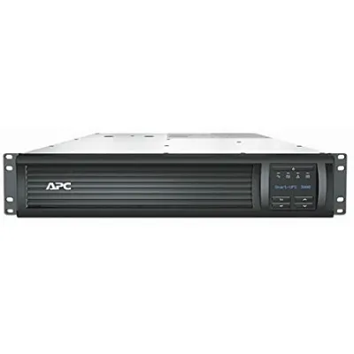 APC Smart-UPS SMT3000RMI2UNC USV 3000VA | Rackmount 2HE | 230V | 2700W | Line Interactive | Netzwerkkarte | Schwarz