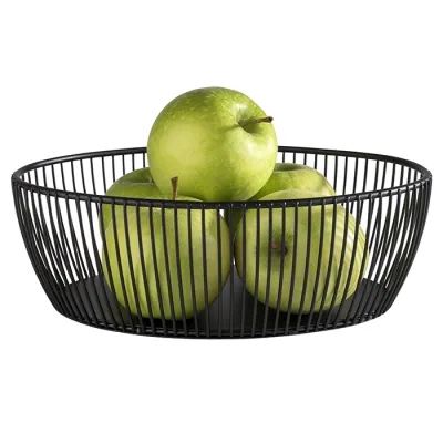 APS Korb Svart rund 24x19 schw