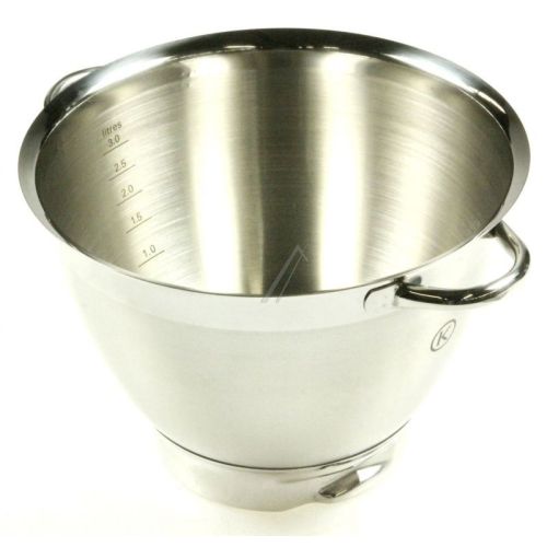 Bild: Arbeitschüssel für Küchenmaschine Delonghi AW20011019 Edelstahl, robust