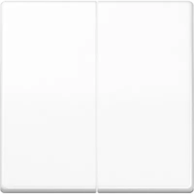 JUNG Wippe für Serienschalter AS591-5WW | Serienwippe | Duroplast | glänzend | IP44 | 55x55 mm | alpinweiß