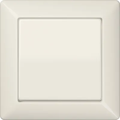 JUNG Abdeckung Wippe AS590 | Schalter/Taster Abdeckung | Kunststoff Duroplast | glänzend | IP44 | weiß | RAL 1013