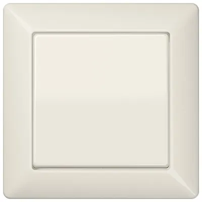JUNG Abdeckung Wippe AS590 | Schalter/Taster Abdeckung | Kunststoff Duroplast | glänzend | IP44 | weiß | RAL 1013