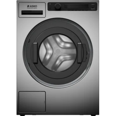 ASKO Waschmaschine WMC8944PB.T | Frontlader | 9 kg | Edelstahl | 1400 U/min | 25 Programme | Ablaufpumpe | Profi