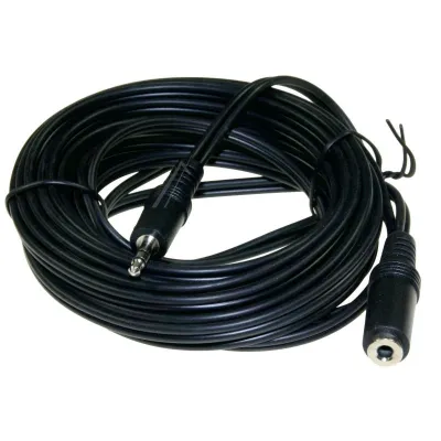 Audio-Klinken-Verlängerung für Waschmaschine Com Stecker/Kupplung 3,5mm 5m