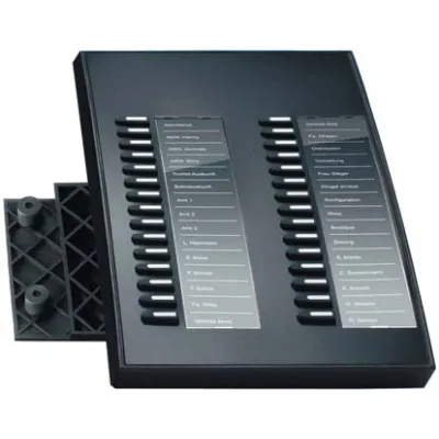 Auerswald Tastenerweiterung COMfortel Xtension 300 | 30 Tasten | LED | für 3500, 2600, 3200 | schwarz