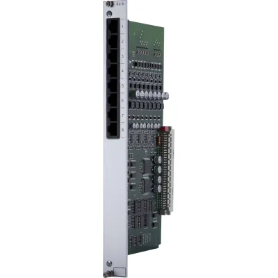 Auerswald COMmander 8a/b-R 90682 | Erweiterungsmodul für 8 analoge Nebenstellen | Rackmontage | CLIP/CNIP