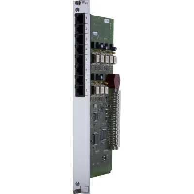 Auerswald 8UP0-R Erweiterungsmodul 90679 für COMmander | 8 UP0-Ports ISDN | 19-Zoll Rack