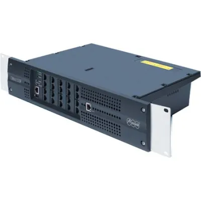 Auerswald COMpact 5500R VoIP Telefonanlage 19 Zoll Rack | modular | 8 VoIP-Kanäle | ISDN/analog | USB | LAN | Schwarz