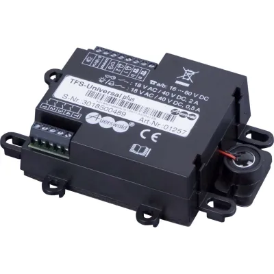 Auerswald TFS-Universal plus 90667 | Türsprechsystem | a/b-Port | 4 Klingeltaster | schwarz