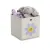 Bild: Zeller Aufbewahrungsbox 14498 | Happy Flower | Kinderzimmer Aufbewahrung | faltbar | Vlies | 28x28x28 cm | creme