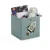 Bild: ZELLER PRESENT Aufbewahrungsbox Rocket 14499 | Spielzeugbox Kinderzimmer | Vlies faltbar 28x28x28 cm | petrol