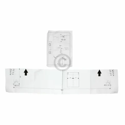 Aufstellmaterial Füße Beko 1784430096 für Geschirrspüler