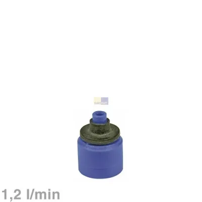 Ausgangsmengenregler 1,2 l/min universal für Magnetventil Waschmaschine