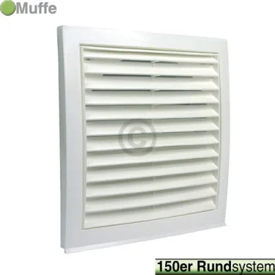 Außengitter 150erR weiß