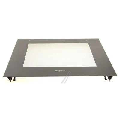 Außenscheibe Backofen für Ofen Whirlpool/Indesit 481011098629 Ofentür Glas