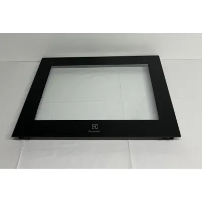 Außenscheibe für Ofen Electrolux 140249203021 Front schwarz