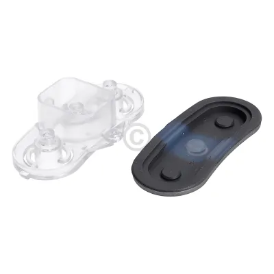 Auto Button assembly(black) 201-2499-0225 Ecovacs