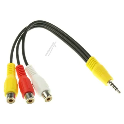 AV-Kabel 4-Pin Klinke/3x Cinch für Fernsehen & Telefonie Com Minimalbeschreibung