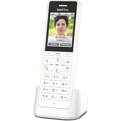 AVM DECT Telefon FRITZ!Fon X6 20002987 | schnurlos | HD-Telefonie | Freisprechfunktion | Smart-Home | weiß