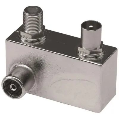 AXING Aufsteckadapter TZU 21-65 Multimedia Rückkanal 5-65MHz