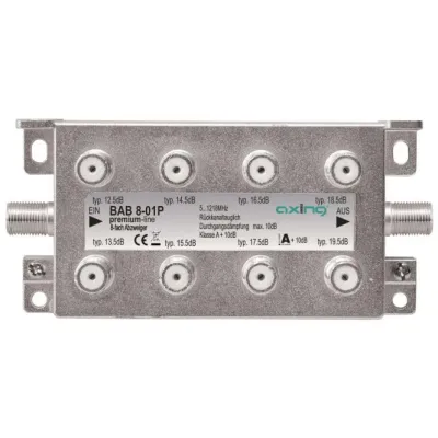 AXING BAB801P Abzweiger Schirmung Klasse A+ EN 50083-2