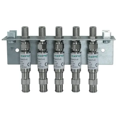 AXING Erdungswinkel einreihig QEW 5-10 5-fach Schutz d. premium-line Multisch.